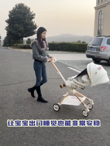 Baby yaya รถเข็นเด็ก หน้า-หลัง 2 ทิศทาง พับเก็บได้ นั่ง/เอน/นอน นำขึ้นเครื่องบินได้ รถเข็นเด็กพกพา