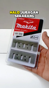MATA PISAU SERUT KAYU MAKITA HSS 82 - 1/4" mm MATA PISAU PLANER MATA PISAU KETAM PISAU SUGU KAYU