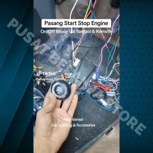 BERGARANSI Push Start Stop engine mobil keyless System Keamanan Mobil Canggih Keyless RFID KQS Q4