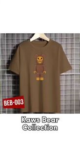 Streetwear Bearbrick Kaws Design Collection High Quality T-shirt