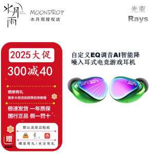 WaterMoonRain Rays Type-C Decoding DSP Wired HiFi Noise Reduction In-Ear Headphones Esports USB Gaming Headsets with Mic