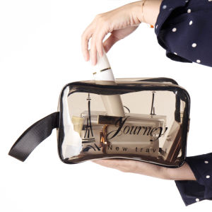 Loss Promotion! Travel Toiletry Bag Swimming Fitness Satchel Waterproof Transparent PVC Makeup Bath Bag Women
