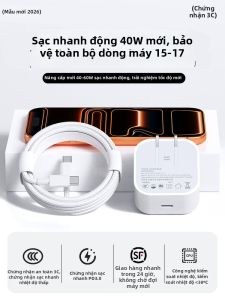 YOUJIN | Cục Sạc Nhanh 40W Cho Apple