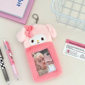 Cute Animal Plush ID Card Holder