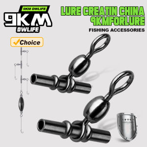 9KM 15Pcs 3 Way Fishing Swivels Sleeve Heavy Duty Saltwater T-Shape Cross Line Swivel Connector Sleeve Fishing Tackle