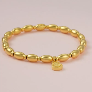 Chow Sang Sang 周生生 999.9 24K Pure Gold Cultural Blessings Gourd Wulu Bracelet for Women 14.5cm 94523B Price-by-Weight 18.34g Gold