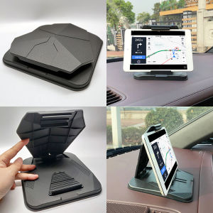 Car Mobile Phone Tablet 5-Inch 7-Inch Navigator Stand Dashboard Horizontal and Vertical Screen Neutral Base Multifunctional Support Clip