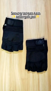 Sarung Tangan Motor Hitam: Sarung Pelindung Tangan Berkendara