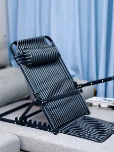 Elderly Bed Backrest Back Rest Bedchair folding recliner computer chair lazy chair backrest bracket