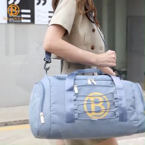 Belinda Bag 9023 Hand Woven Hand Strap Auxiliary Korean Travelling Bag
