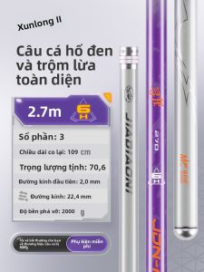 jiadiaoni | Cần Câu Tay Thi Đấu Black Pit 8H