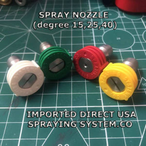 SPRAYING SYSTEMS CO. 15/25/40 DEG STAINLESS STEEL 1/4 "QUICK CONNECT NOZZLE (USA IMPORTED)