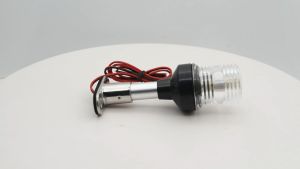 12V Marine Boat Yacht Navigation All Round 360 Degree White LED Fold Down Anchor Light Waterproof Light Boat Accessories