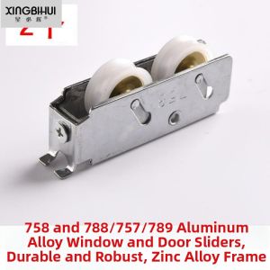 FEIZHUXIANSEN | Double-track Sliding Door & Window Wheels 2 Pieces