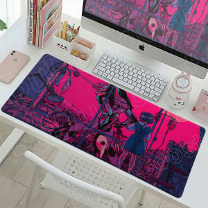 Bandai | Cute Anime Girl Ayanami Rei Mouse Pad Lock Edge HD Print Evangelion Gamer Keyboard Office Deskmat Home Bedroom Decoration Carpet