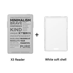 XTEINK | Global Version XTEINK X3 E-ink E-Book Readers with Case Multi Language 3.7"16GB Portable Ultra Thin Pocket Reader No Region Lock