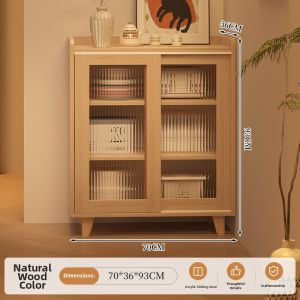 Solid Wood Sideboard Dining Cabinet