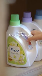 Prosi Indoor Drying Premium Perfumed Laundry Detergent Refill 1800ml – Freesia & English Pear | Antibacterial Long-Lasting Freshness Fabric Softening