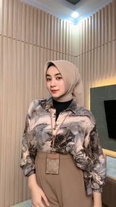 RAYSHA SET | SETELAN RAYON MIX CRINKLE MOTIF- setelan wanita terbaru  Viral Kekinian Best Seller SETELAN WANITA TERMURAH