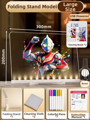 Light-up LED Writing Board