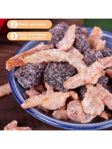 Citrus Peeled Sweet and Sour Preserved Plum 208g
