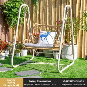 MEIDIHUAFU | Outdoor Swing Chair for Garden