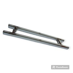 handle pintu baut tembus bentuk Oval panjang 45 cm - 60 cm  tarikan pintu rumah minimalis