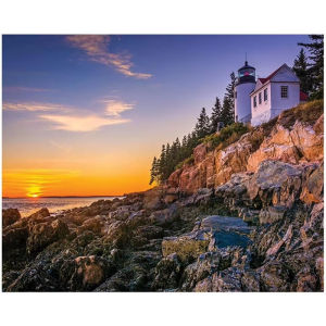 150/300/500/1000 Pieces Jigsaw Puzzles for Adults Acadia National Park Seaside Puzzle for Adults Family Game Birthday Gift