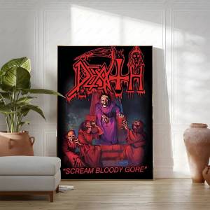 Bandai | Heavy Rock Band-D-Deaths Giấy Chống Thấm Nước Poster Phong Cách Hiện Đại Nghệ Thuật Trang Trí Tường Dán Phòng Ngủ Phòng Khách
