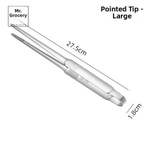 Hefeng Japanese Korean Style Stainless Steel Meat Tongs