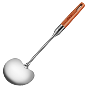 SHI BA ZI ZUO(十八子作) | Stainless Steel Cooking Spatula Set for Iron Pots