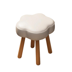 【In Stock-ships within 24H Vanity Stool Nordic Vanity Stool with Anti-Humidity Cushion Versatile Makeup Study & Living Room Chair Kerusi Dandanan