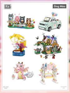 Loz | Mini Models And Charms Bricks