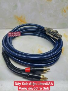 DÂY Sub điện LITON - VANG CƠ / VANG SỐ RA SUB ĐIỆN