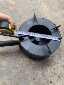 Bếp đun dầu nhớt thải cỡ to đường kính 24cm siêu rẻ siêu tiết kiệm