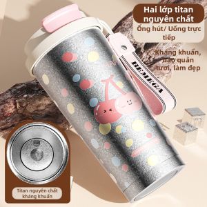 Bemega | Bình Giữ Nhiệt Titanium Cho Phụ Nữ Cao Cấp