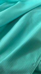 Vải Thô Pha Sợi Dệt Sọc Màu Xanh Khổ 1m46