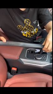 MOTOX ฟิลเลอร์ช่องว่างที่นั่งรถยนต์ ฟิลเลอร์ด้านข้าง ที่ปิดซอกเบาะ สําหรับรถยนต์ SUV รถบรรทุก เพื่อเติมช่องว่างระหว่างที่นั่ง และคอนโซล กุญแจ