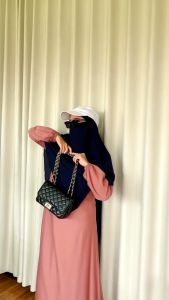 ABAYA KATUN RAYON TWILL PREMIUM KHADIJAH Gamis Abaya Polos Daily Zipper Depan Busui Lengan Model Karet Manset Tali Lepas Kantung Saku Premium Size M L XL XXL XXXL Jumbo Bisa Untuk Seragam Dress Pesta Couple Ibu Anak Terbaru Lebaran 2024 Terkinin Kekinian