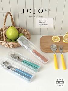 Portable Outdoor Dining Utensils Creative Simplicity Childrens Fork Spoon Home Use Mr Grocery PD L. JOJOs Foldable Cutlery