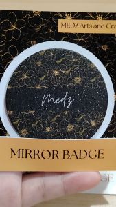 Women's 58mm Mirror Badge/Magnet Bottle Opener/Pin Badge - with Customized Names