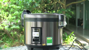 Sato 54C015 5.4L & 60C015 6.0L Nồi cơm điện công nghiệp Sato – GIẢI PHÁP HOÀN HẢO CHO BẾP ĂN TẬP THỂ