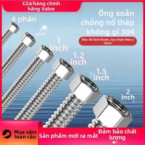 QUEZHOU | Ống Dẫn Linh Hoạt Inox 304 Chống Nổ cho Nhiệt Độ và Áp Suất Cao