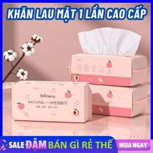 Khăn lau mặt khô đa năng dùng 1 lần Animerry dạng rút 100% Bông Tự Nhiên Mềm Mại Cao Cấp - Bông tẩy trang - Khăn mặt khô Animerry dùng 1 lần  lau ướt Khăn giấy đa năng - Lazada