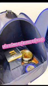 A73 Lều Xông Hơi Tự Bung  -Túi Xông hơi chui đầu  Mùng xông hơi ngừa Covid Anh Thư