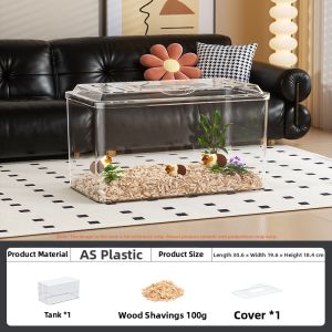 HUICHONG | Extra Large Chew-Resistant Cage for Golden Hamsters