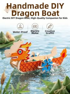DIY Underwater Electric Dragon Boat Model