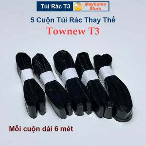 Túi Rác Thay Thế Cho Thùng Rác Townew T3 cuộn túi dài 6 mét không bao gồm khay nhựa/