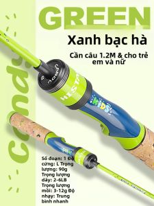 HISTAR | Bộ Cần Câu Cá Cho Trẻ Em Cha Mẹ - Màu Hồng