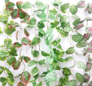 Daun Juntai Rambat Hias Plastik Artificial Dekorasi Gantung Dinding Cafe Rumah Sintetis COD PBP103